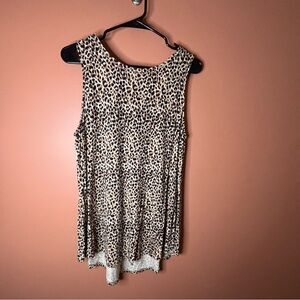 Old Navy Leopard Print Tank Top